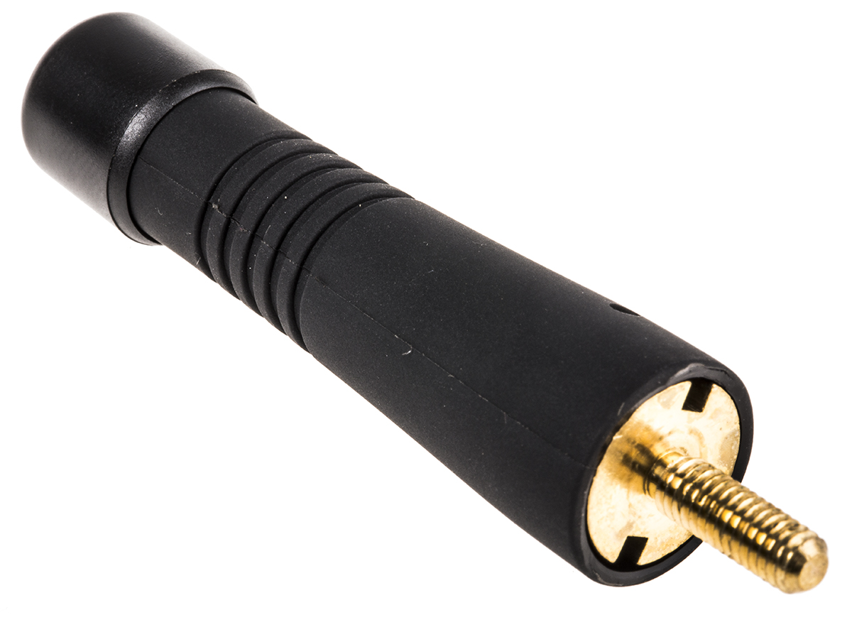 RF Solutions PU-M4-433 Whip Omni-Directional Antenna with BNC Connector, ISM Band