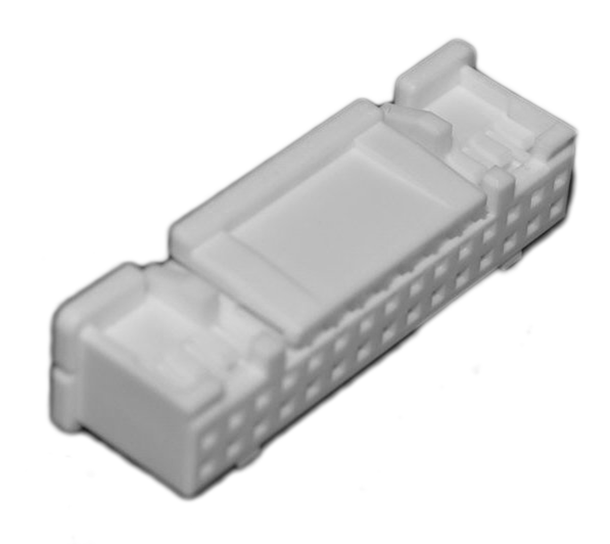 JST, PUD Female Connector Housing,  2 mm Pitch,  30 Way,  2 Row Straight