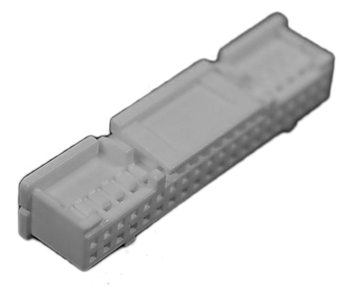 JST, PUD Female Connector Housing,  2 mm Pitch,  40 Way,  2 Row Straight