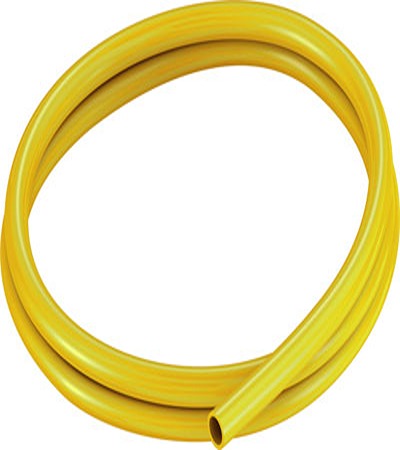 Festo Yellow Thermoplastic Elastomer Round Plastic Tube x 10 mm OD x 7 mm ID