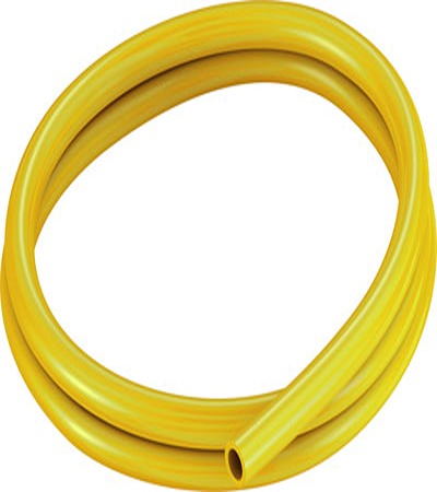 Festo Yellow Thermoplastic Elastomer Round Plastic Tube x 12 mm OD x 8 mm ID x 4 mm