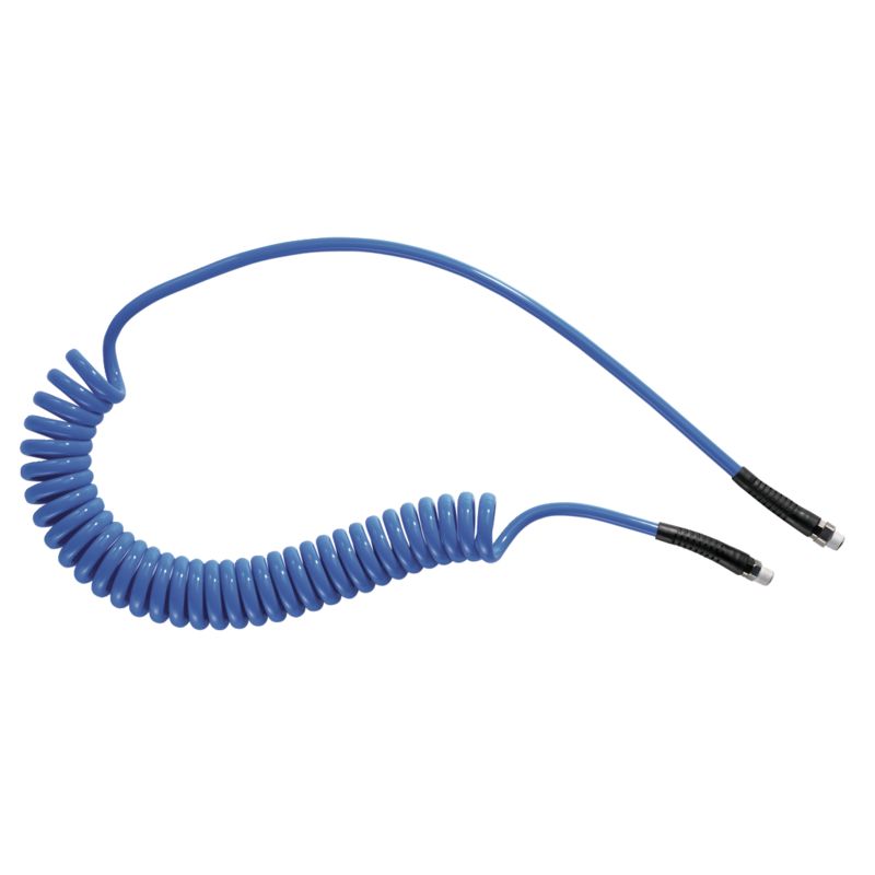 PREVOST 8 m Blue, Polyurethane Recoil Hose, 70 °C, -15 °C
