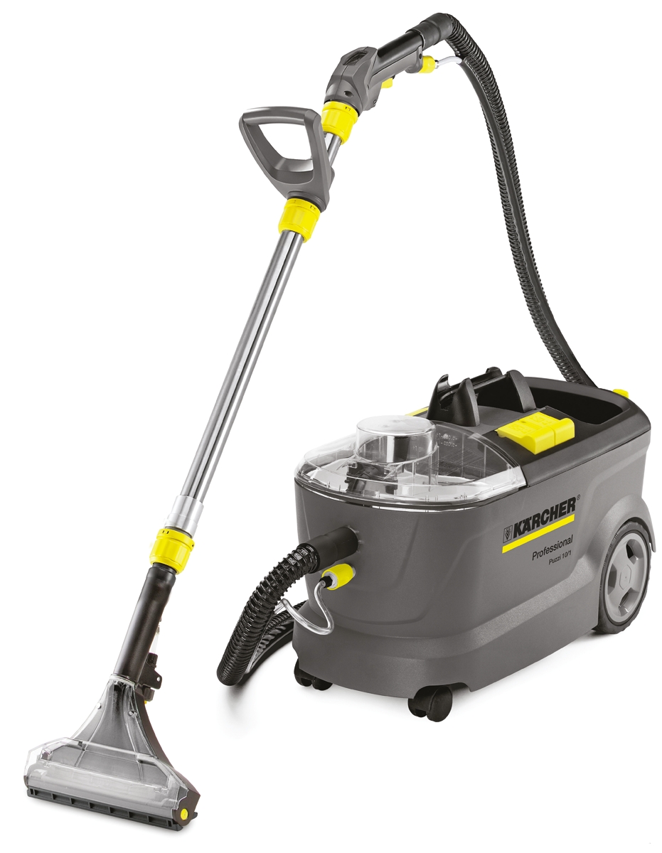 Karcher PUZZI 10/1 Cylinder Wet Vacuum Cleaner, 230V ac, 240 V ac, Type G - British 3-Pin