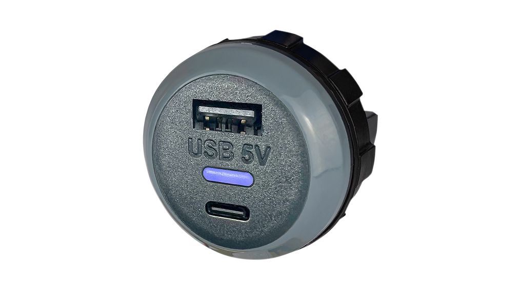 Alfatronix Car Charger USB C Socket, USB A Socket 32V dc 5 V dc, 3.6 A
