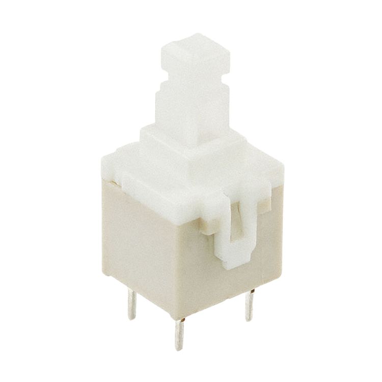 C & K PVA2 Series Key Switch, Push-Push, Through Hole, DPST