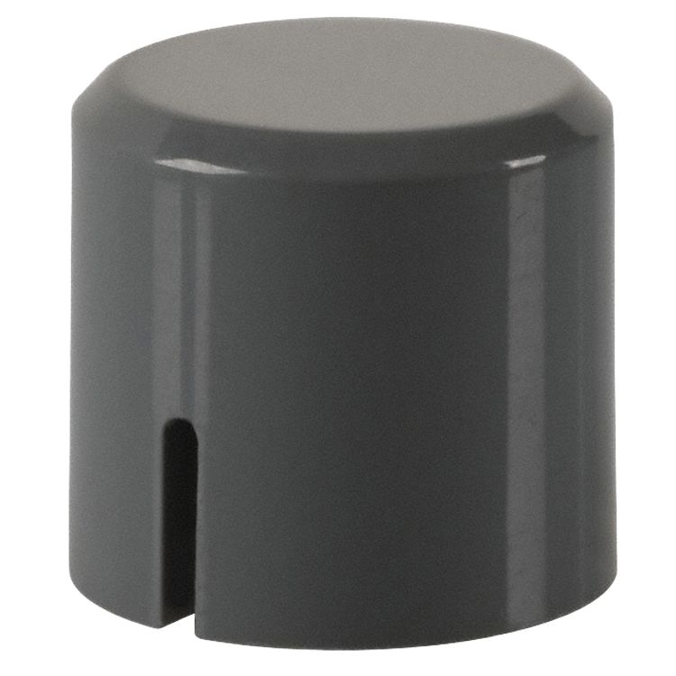 C & K Grey Push Button Cap for Use with Push Button