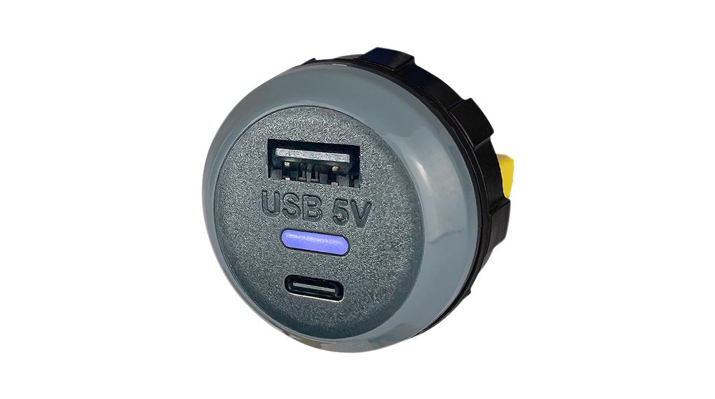 Alfatronix Dual USB Car Charger USB Max Input 32V dc Max Output 5V dc, 3.6 A