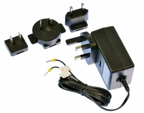 Brainboxes Power Adapter AC/DC Adapter US, EU, Australia, UK 12V dc Output, 3 A