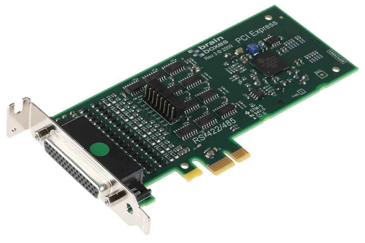 px-335 Brainboxes 4 Port PCIe RS485, RS422 Serial Card