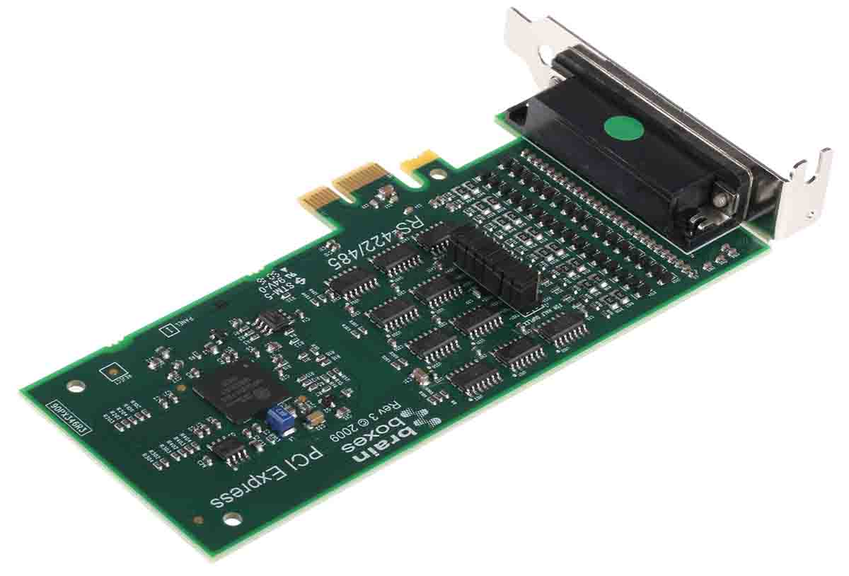 px-335 Brainboxes 4 Port PCIe RS485, RS422 Serial Card