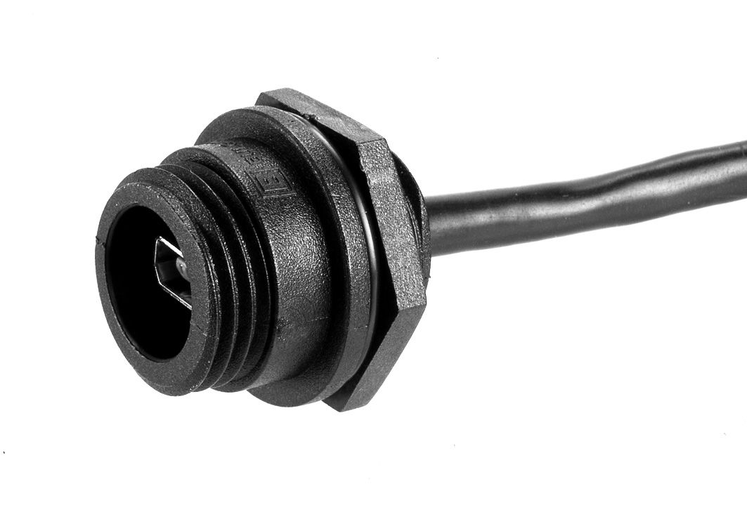Bulgin IC Socket USB Cable, Male Mini USB Type B to Male, USB 2.0 5-Pin Header, Black, 108 mm
