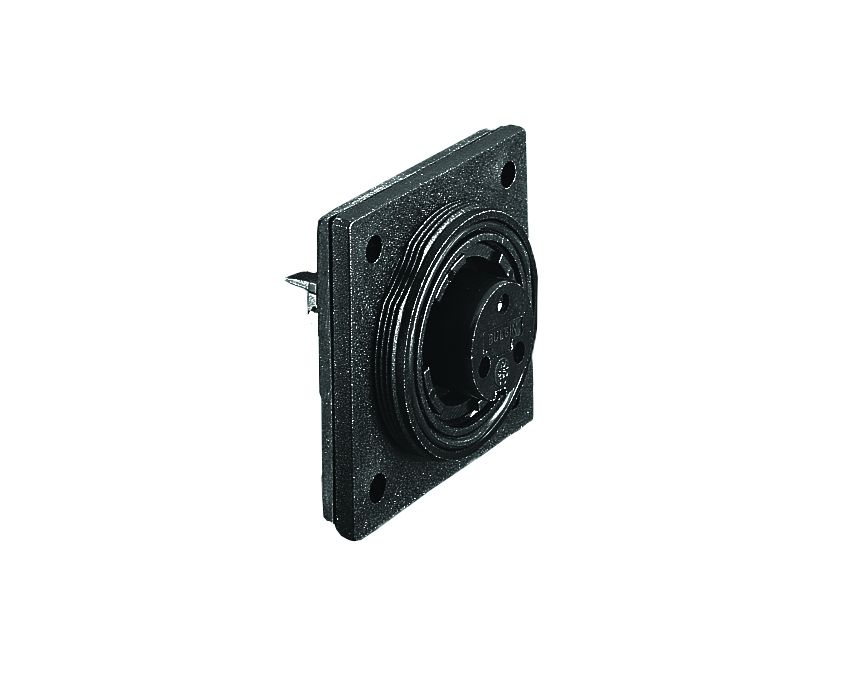 Bulgin Circular Connector, 6 Contacts, Flange, Standard Connector, Socket, Female, IP68, Standard Buccaneer Series