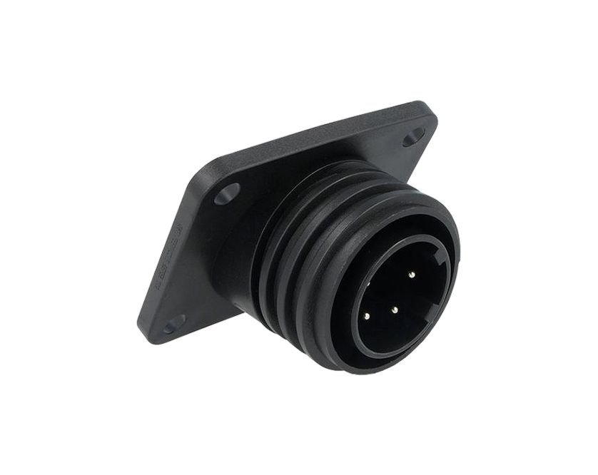 Bulgin Circular Connector, 10 Contacts, Flange, Standard Connector, Plug, Male, IP68, Buccaneer 900 Series