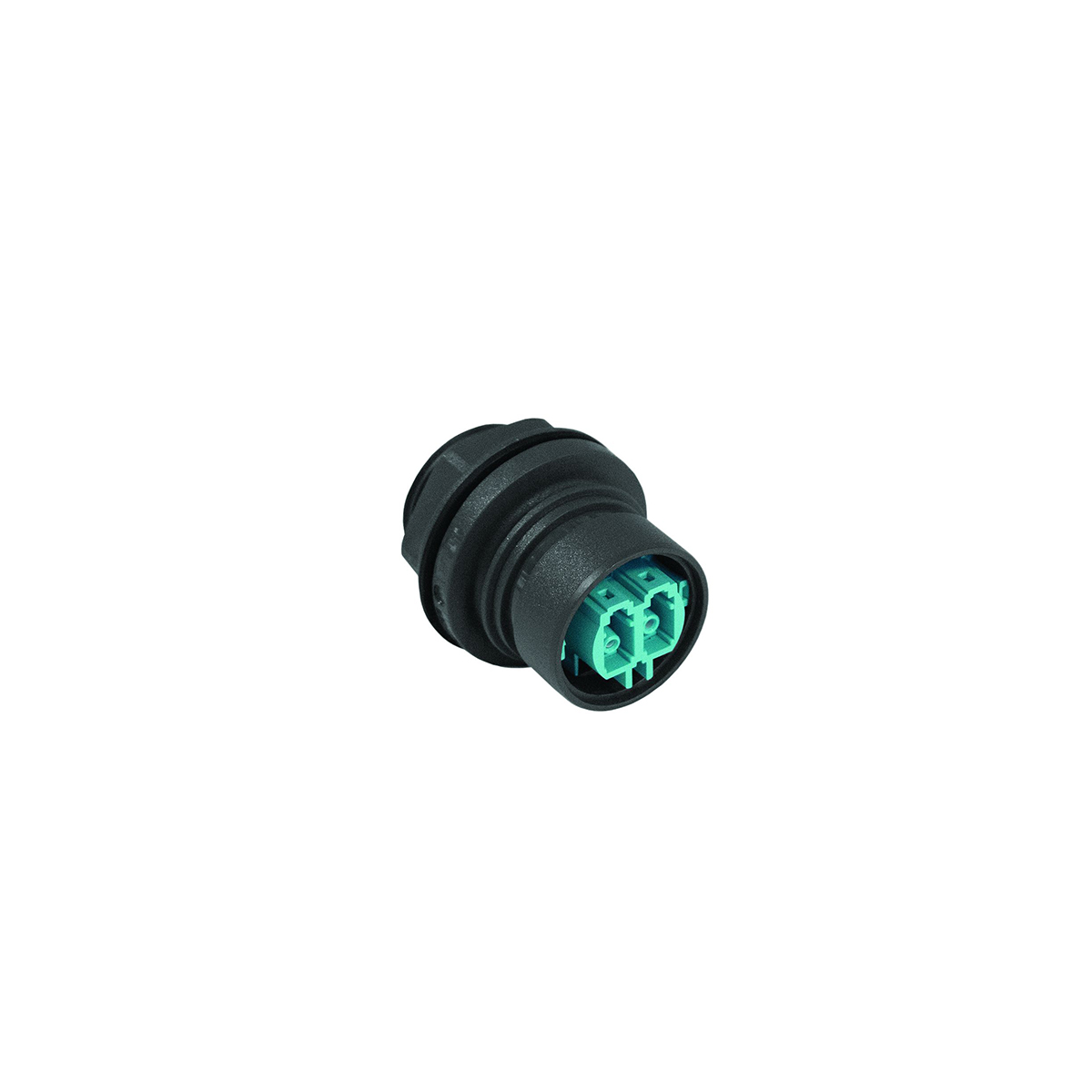 Bulgin, 6000, LC Single Mode Duplex Fibre Optic Connector, OS1 50/125 μm Fibre Size, 0.2dB Insertion Loss