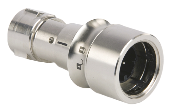 Bulgin Circular Connector, 2 Contacts, Cable, Plug, Male, IP66, IP68, IP69K, Buccaneer 6000 Series