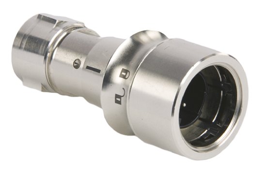 Bulgin Circular Connector, 3 Contacts, Cable, Plug, Male, IP66, IP68, IP69K, Buccaneer 6000 Series