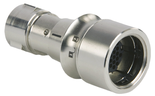 Bulgin Circular Connector, 22 Contacts, Cable, Socket, Female, IP68, IP66, IP69K, Buccaneer 6000 Series