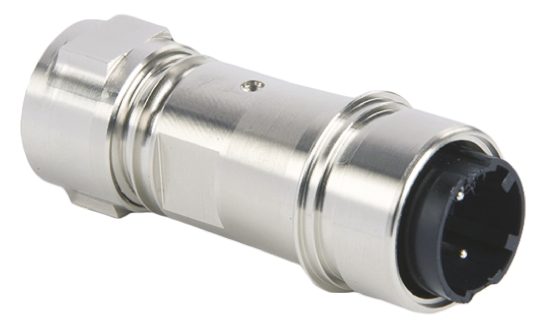Bulgin Circular Connector, 2 Contacts, Cable, Plug, Male, IP69K, IP66, IP68, Buccaneer 6000 Series