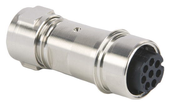 Bulgin Circular Connector, 8 Contacts, Cable, Socket, Female, IP68, IP66, IP69K, Buccaneer 6000 Series