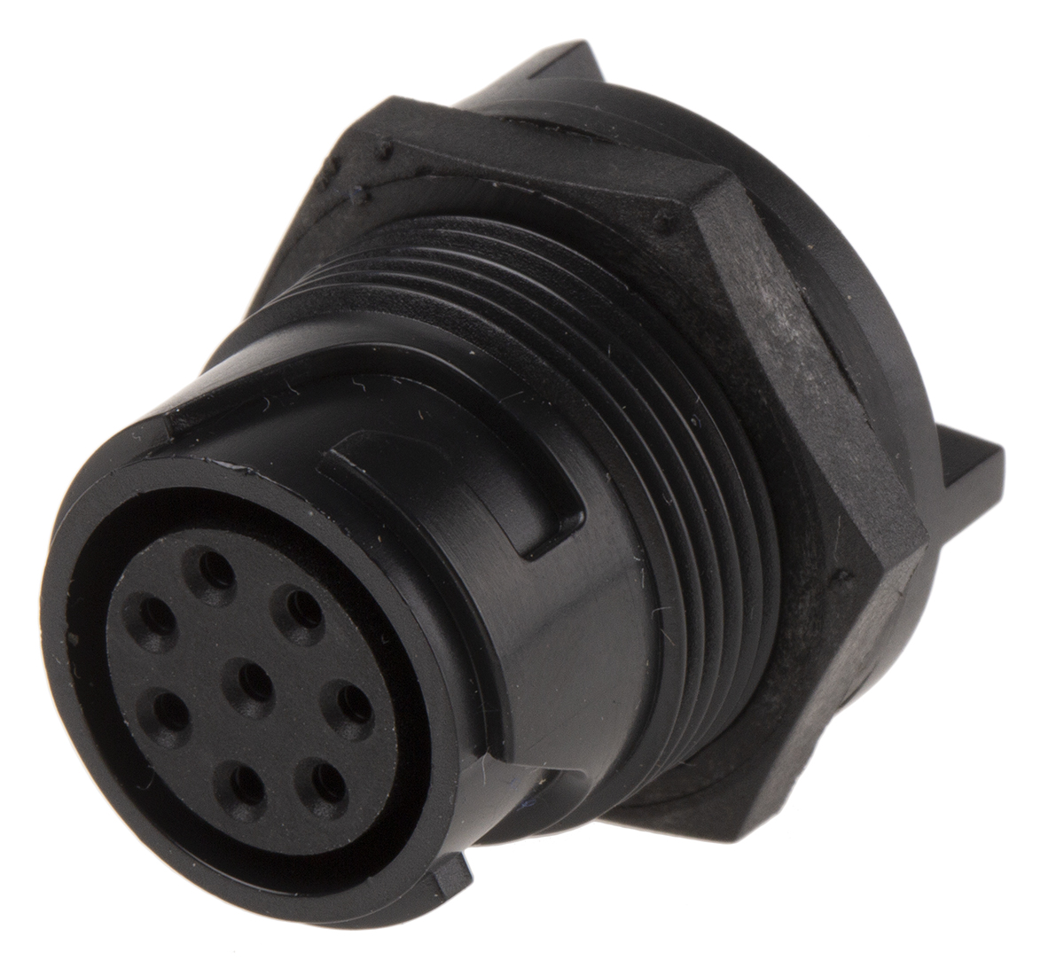 Bulgin Circular Connector, 8 Contacts, Rear, Miniature Connector, Socket, Female, IP66, IP68, IP69K, Buccaneer 4000