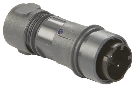 Bulgin Circular Connector, 2 Contacts, Cable, Standard Connector, Plug, Male, IP66, IP68, IP69K, Buccaneer 6000 Series