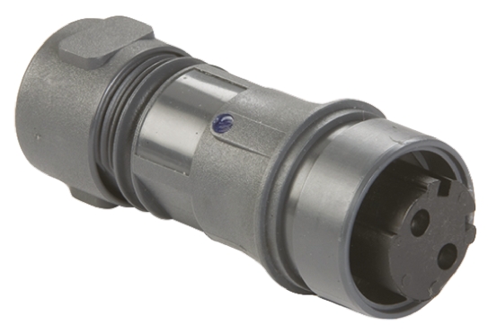 Bulgin Circular Connector, 2 Contacts, Cable, Standard Connector, Socket, Female, IP66, IP68, IP69K, Buccaneer 6000
