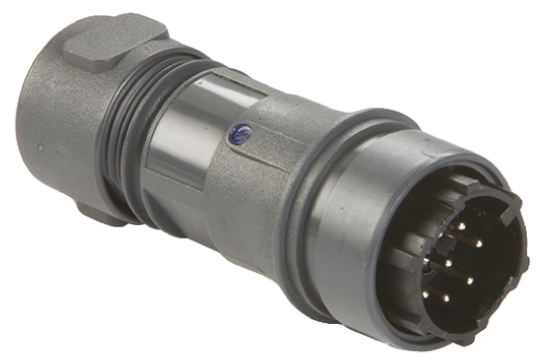 Bulgin Circular Connector, 8 Contacts, Cable, Standard Connector, Plug, Male, IP66, IP68, IP69K, Buccaneer 6000 Series