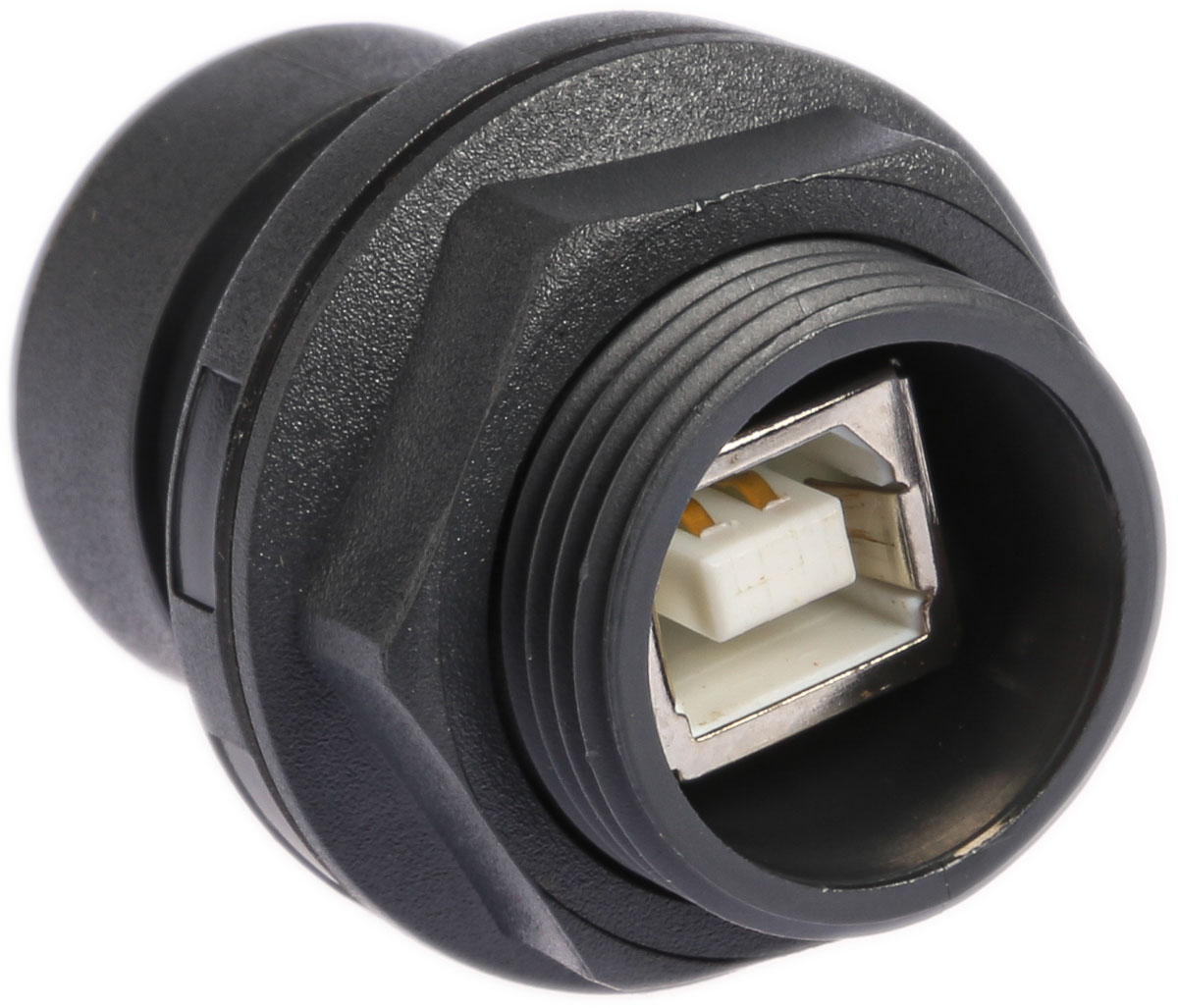 Bulgin 30°, Panel Female- 4 Port Type USB Type A to B IP66, IP68 USB Connector USB 2.0
