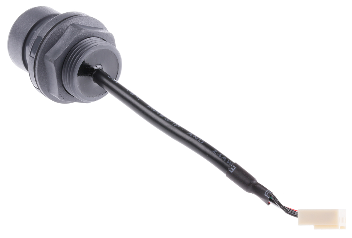 pxp6043a Bulgin IC Socket USB Cable, Female 5-Pin Socket to Female, USB 2.0 USB Type A, Black