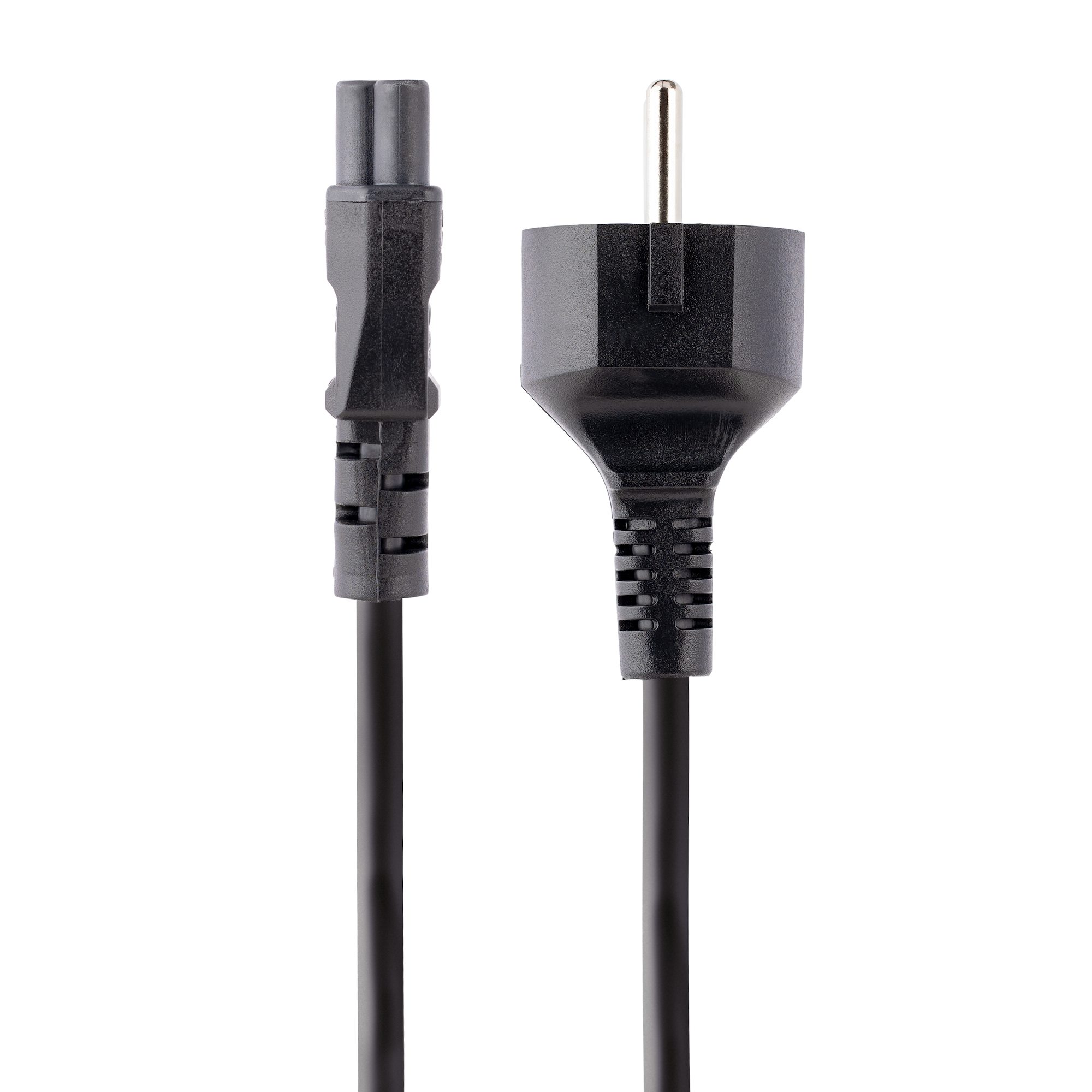 pxtnb3seu1m StarTech.com Power Cable, 1 m Black Polyvinyl Chloride