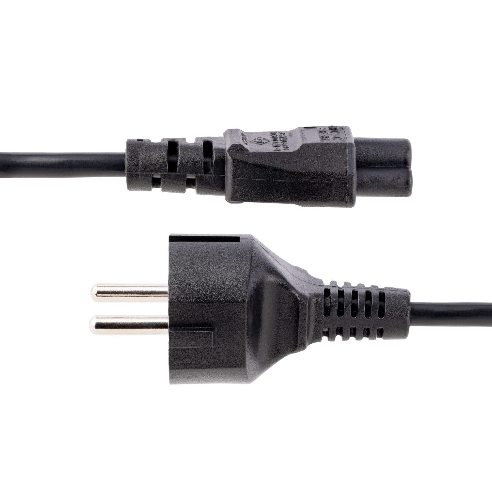 pxtnb3seu1m StarTech.com Power Cable, 1 m Black Polyvinyl Chloride