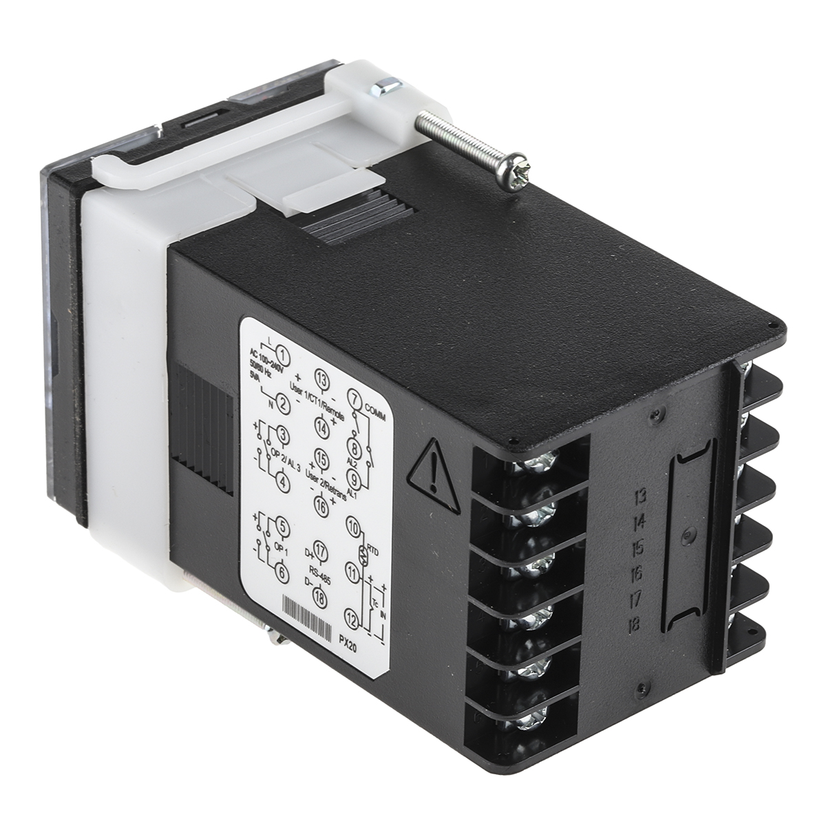 pxu10020 Red Lion PXU Panel Mount PID Temperature Controller, 1 Output Relay 240V ac PID Controller