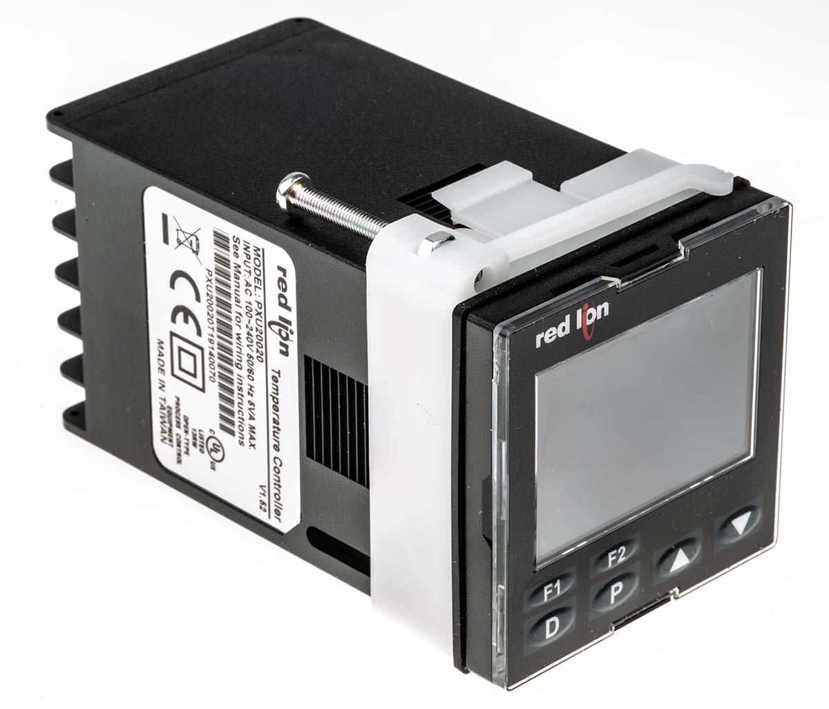 Red Lion PXU Panel Mount PID Temperature Controller, 1 Output SSR 240V ac PID Controller