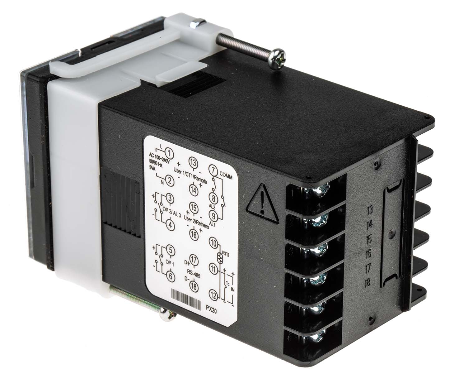 pxu20020 Red Lion PXU Panel Mount PID Temperature Controller, 1 Output SSR 240V ac PID Controller