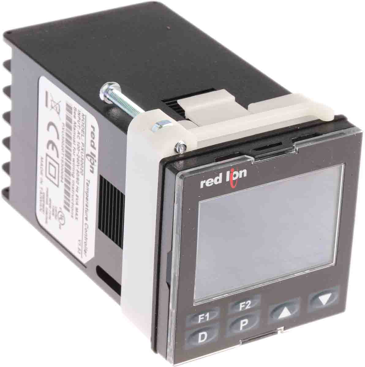 pxu30020 Red Lion PXU Panel Mount PID Temperature Controller 2 Input, 1 Output Linear 240V ac PID Controller