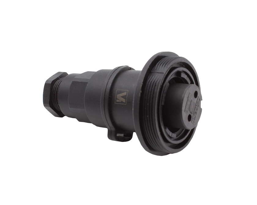 Bulgin 4 Pole IP69K Rating In-Line Cable Mount Cable Joiner Male/Female, 16A