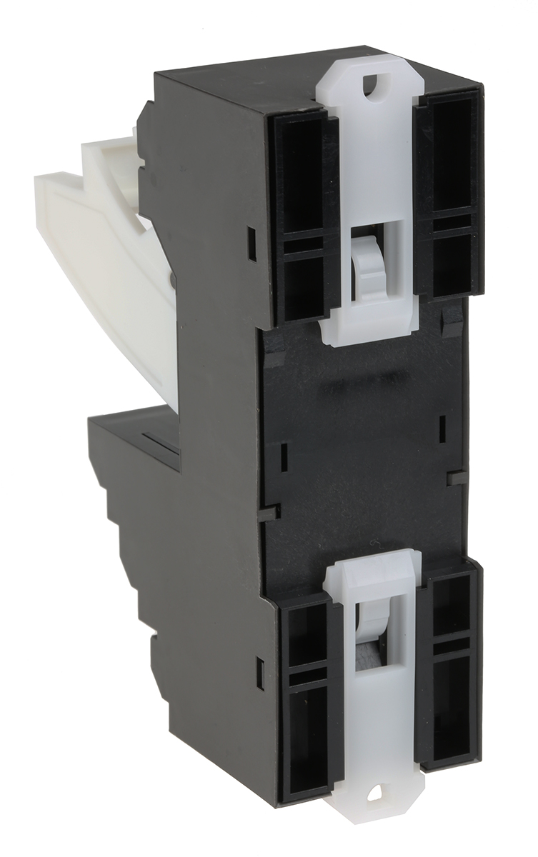 pyf-14-pu Omron 14 Way 250V ac DIN Rail Relay Socket, for use with MY Series General Purpose Relay
