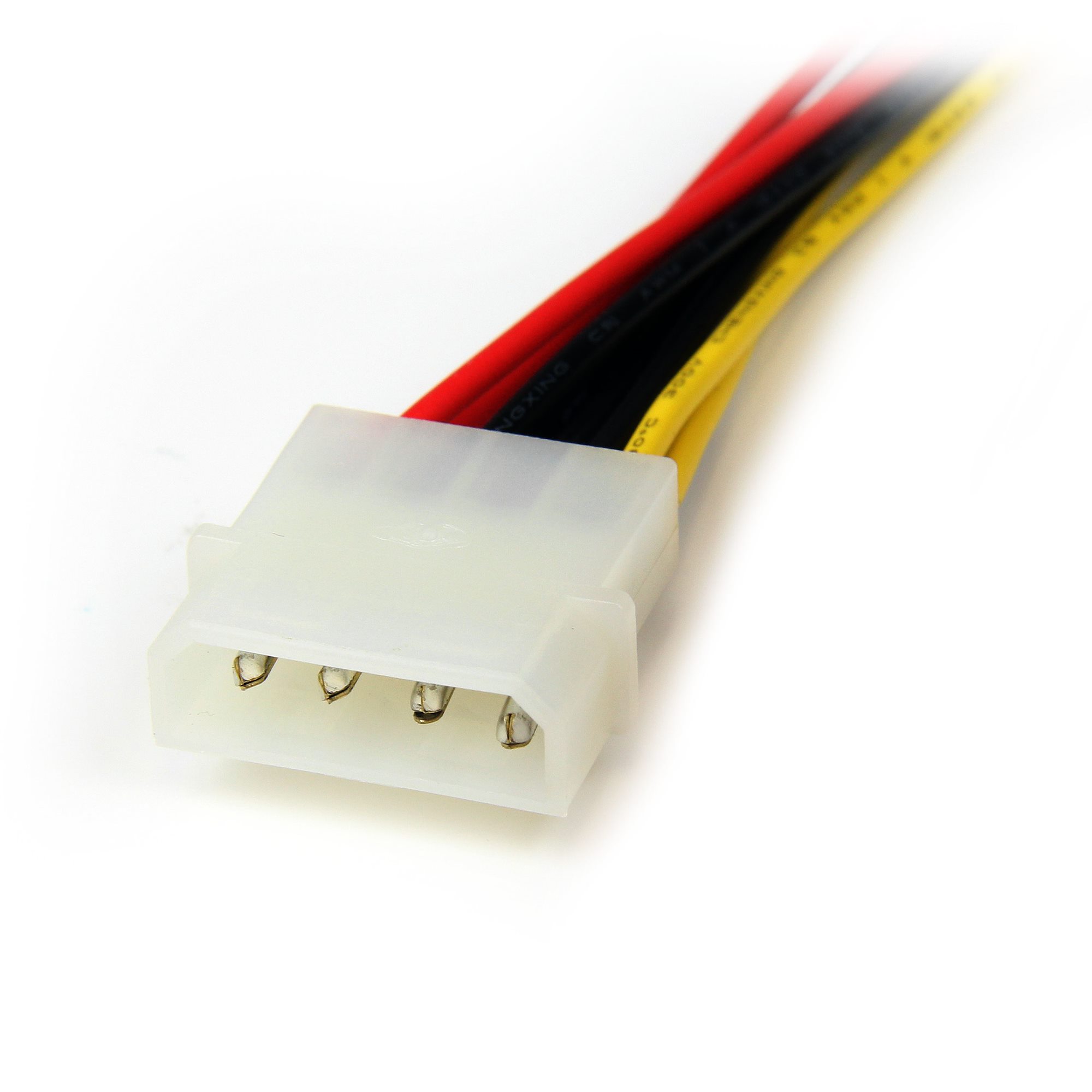 pyo2lp4sata StarTech.com Male LP4 to Female SATA Power SATA Cable, 12 in