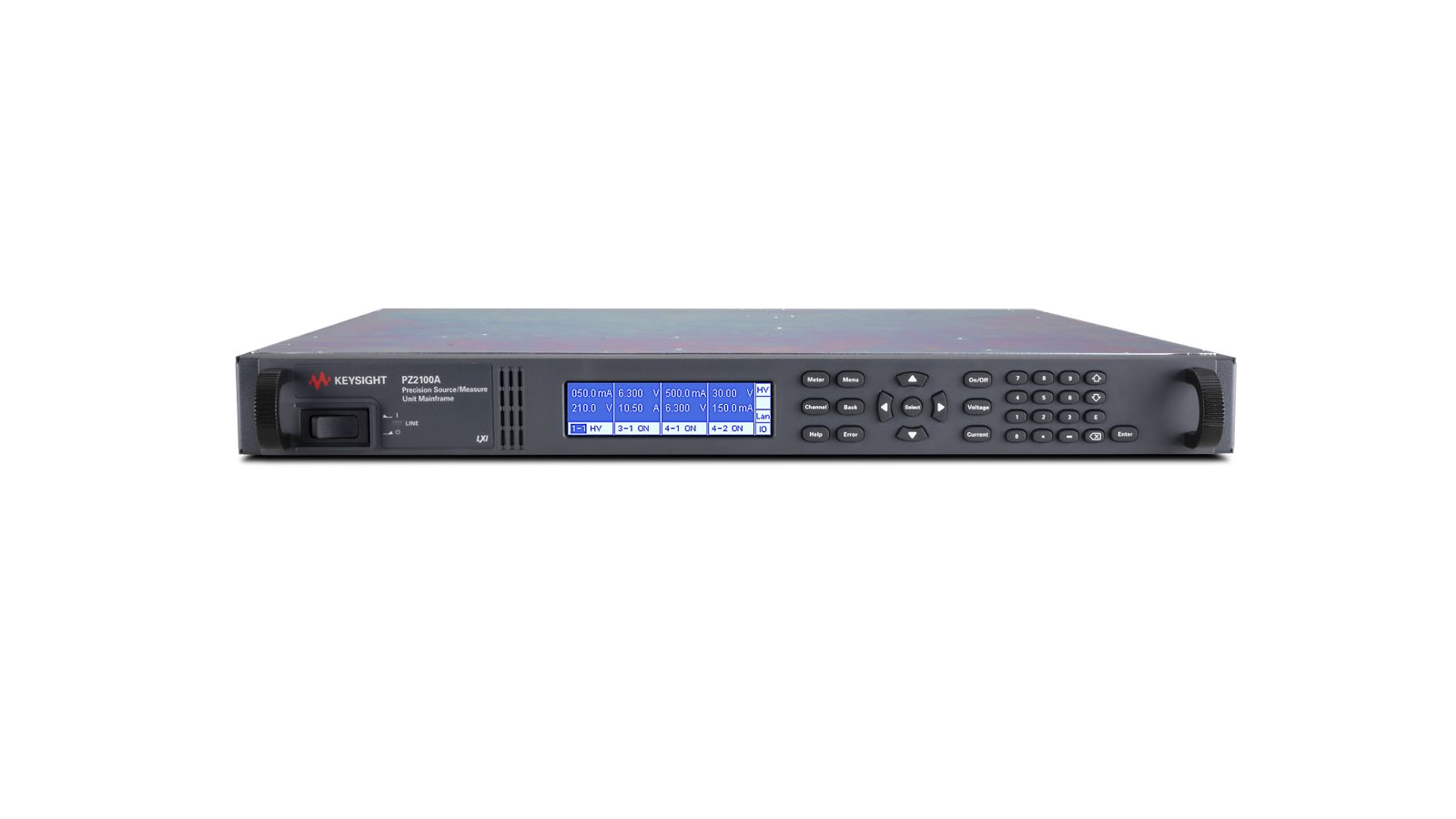 Keysight Technologies PZ2100 Series Source Meter, -5/16.5 V, 20-Channel, 100 nA to 10 A, 11W Output