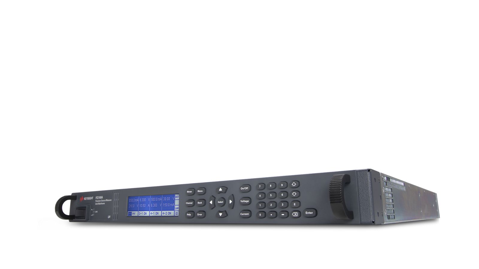 pz2100a Keysight Technologies PZ2100 Series Source Meter, -5/16.5 V, 20-Channel, 100 nA to 10 A, 11W Output