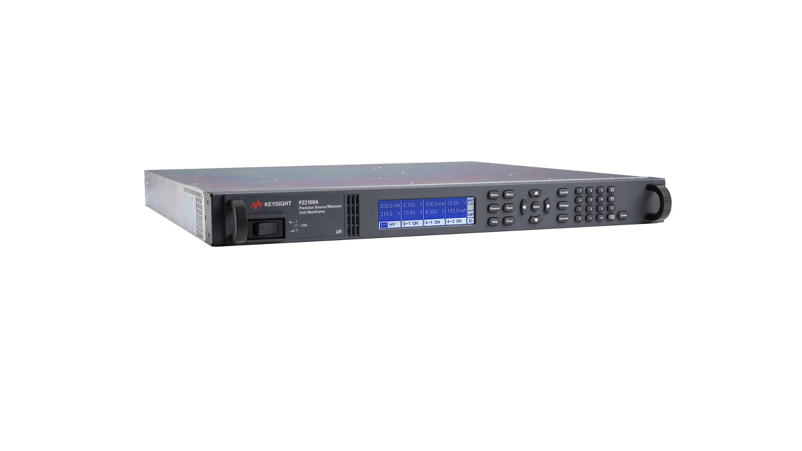 pz2100a Keysight Technologies PZ2100 Series Source Meter, -5/16.5 V, 20-Channel, 100 nA to 10 A, 11W Output