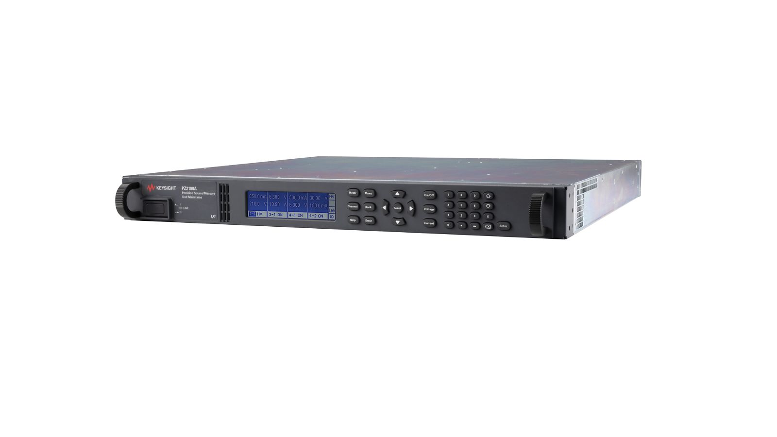 pz2100a Keysight Technologies PZ2100 Series Source Meter, -5/16.5 V, 20-Channel, 100 nA to 10 A, 11W Output