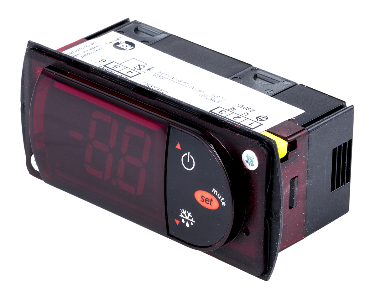 Carel PZD Front On-Off Temperature Controller Relay 230V ac
