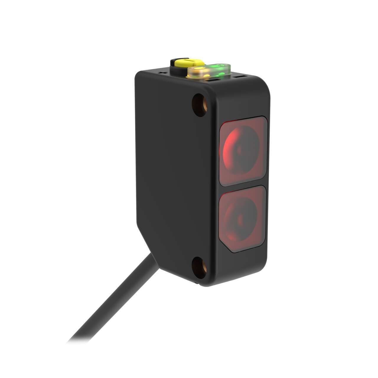 Banner Diffuse Photoelectric Sensor, Rectangular Sensor