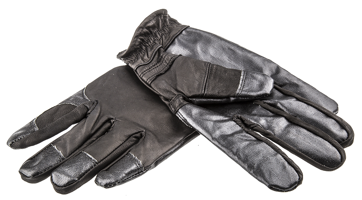 Safety First Aid Group Turtleskin Black Aramid Carbon Fibre Work Gloves, Size 9, Uncoated Coating