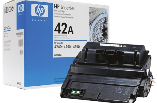 Hewlett Packard Q5942A Black Toner Cartridge, 4350dtnsl, 4350n, 4250dtn, 4350tn, 4250n, 4250, 4250tn, 4350dtn,