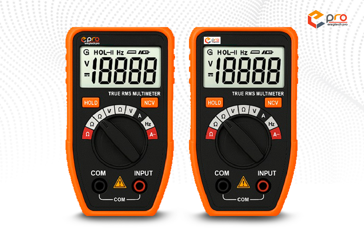 E-Pro MLTMM-5, Double Molded Pocket Multimeter, Display Counts 4K, 1.5V AAA x3 Battery