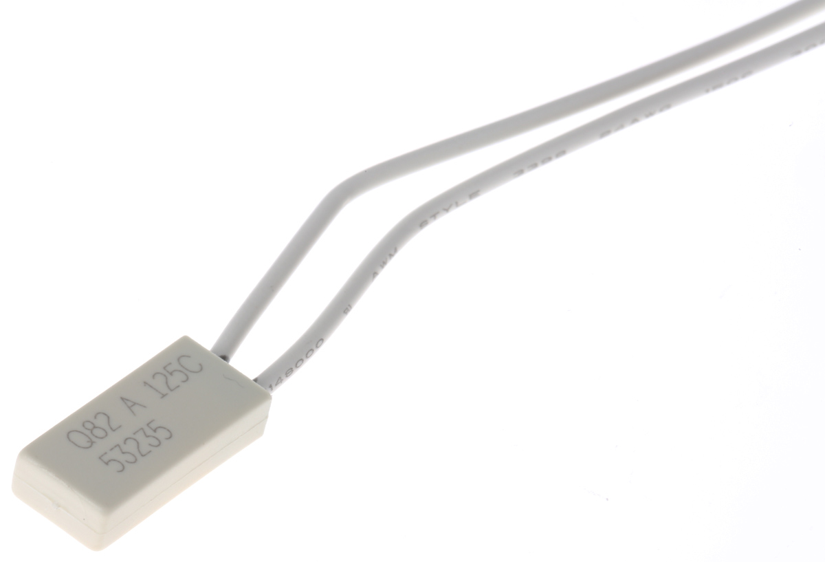 Limitor Thermal Fuse 125 °C, 9.6 A, 25 V ac