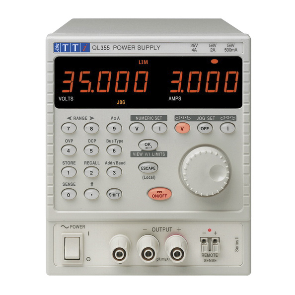 Aim-TTi Digital Bench Power Supply, 1-Output 15 V ac to  35V, 105 W, 5 A Max