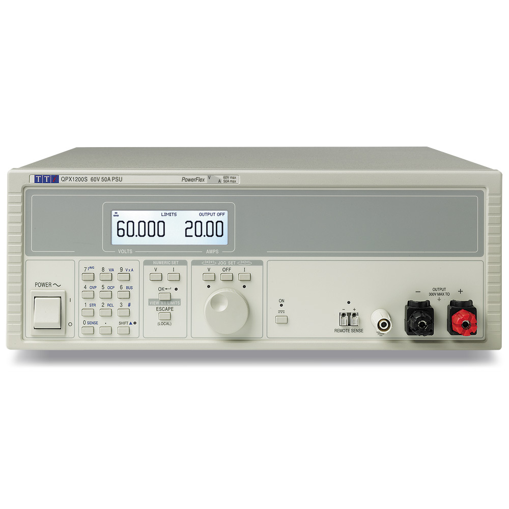 Aim-TTi Digital Bench Power Supply, 1-Output 0 V ac to  60V, 1.2 kW, 50 A Max